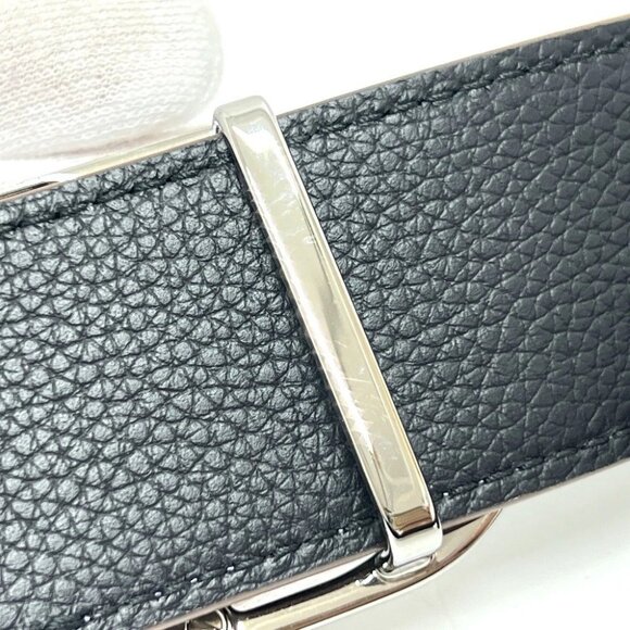 Dior CD logo buckle Belts, Accessories, Small Items belt Leather Brown/Black main image 4